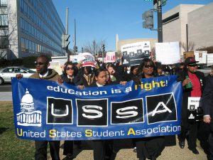 Estudiantes de secundaria de Estados Unidos durante una marcha por sus derechos. Crédito: The Leadership Conference
