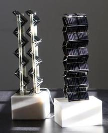 Células solares en 3D duplican la producción energética de los paneles