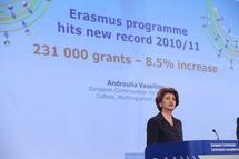 Erasmus alcanzará los tres millones de estudiantes el próximo curso