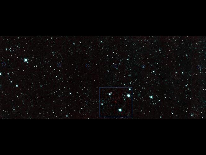 Primera imagen del asteroide potencialmente peligroso detectado por NEOWISE