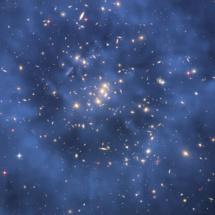 Posible detección de materia oscura en el centro de la galaxia