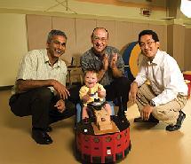 Un pequeño robot mejora la movilidad de niños discapacitados