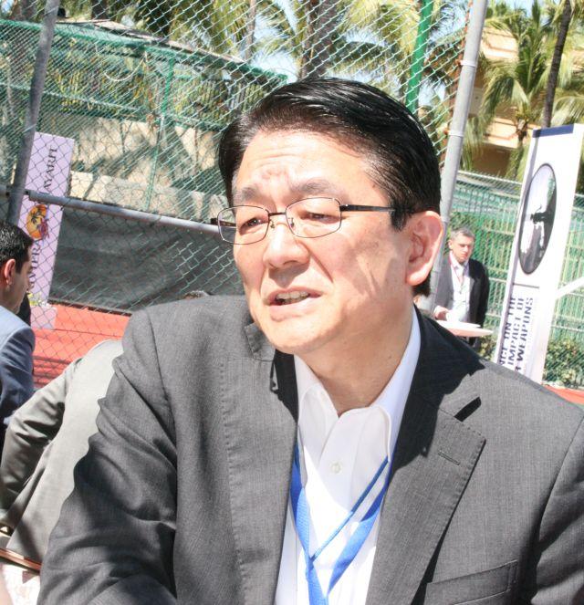 Hirotsugu Terasaki, vicepresidente de Soka Gakkai International, valoró en Nuevo Vallarta el avance hacia la adopción de un tratado que elimine las armas nucleares. Crédito: Cortesía Kimiaki Kawai