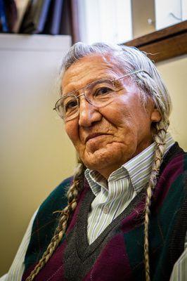 El anciano del pueblo yakama Russell Jim. Crédito: Jason E. Kaplan/IPS