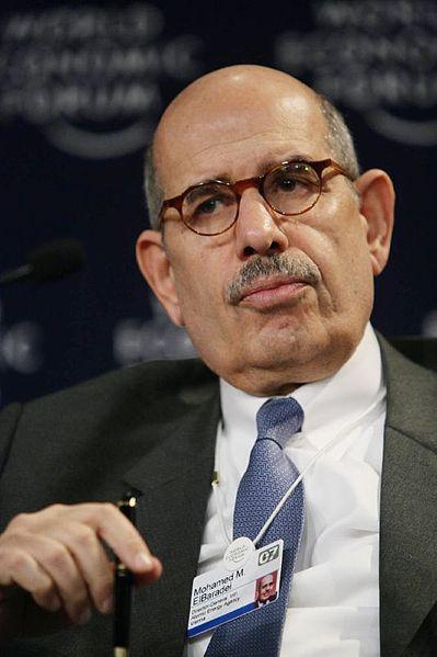 Ex director general de la AIEA, Mohammad ElBaradei. Crédito: WEF/cc by 2.0