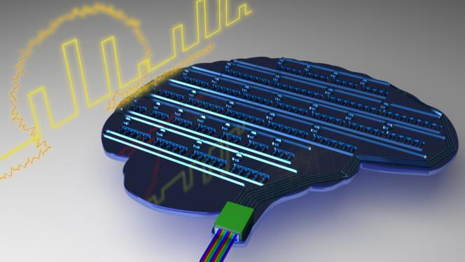 Primera red neuronal artificial que funciona con luz