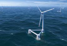 Nuevas turbinas flotantes incrementan la energía eólica offshore