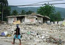 El hormigón reciclado, alternativa para reconstruir edificios en Haití