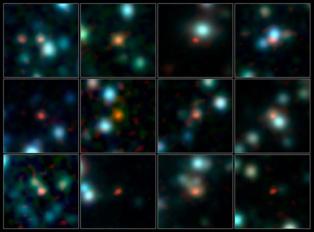 ALMA localiza 100 galaxias del universo temprano en un tiempo récord