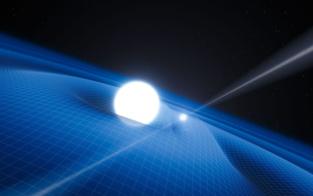 Una estrella de neutrones masiva y una enana blanca ponen a prueba a Einstein