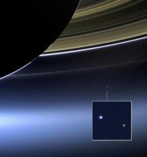 Imágenes de la NASA muestran cómo se ve la Tierra desde Saturno y Mercurio