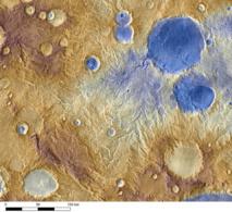 Una lluvia orográfica forjó los valles marcianos