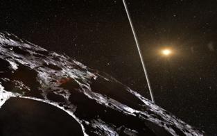 Observan el primer asteroide con anillos