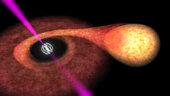 Descubierto el eslabón perdido de la evolución de los púlsares