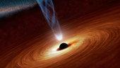 La veloz rotación de un agujero negro encierra la historia de su galaxia