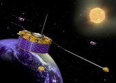Los satélites Clúster de la ESA danzan más juntos que nunca