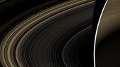 Cassini espía a Venus desde la órbita de Saturno