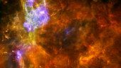 Cazando estrellas masivas con Herschel