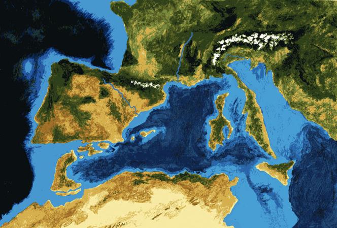 Un antiguo río confirma que el Mediterráneo se secó hace 5 millones de años
