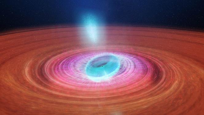 Observan lo que ocurre en el interior de un agujero negro