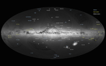 El satélite Gaia produce un mapa de 1 billón de estrellas
