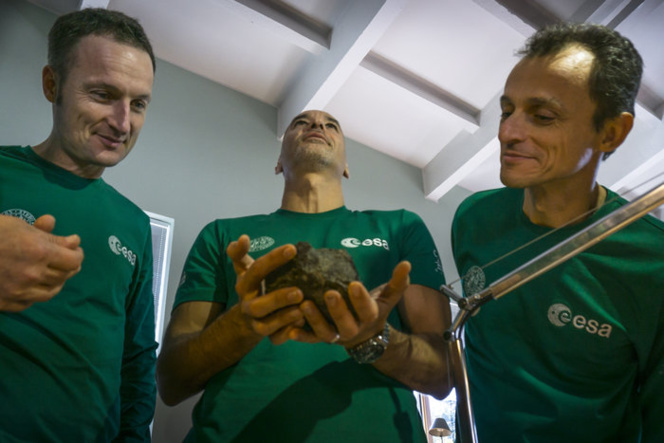 La isla de Lanzarote se convierte en un centro de entrenamiento de astronautas