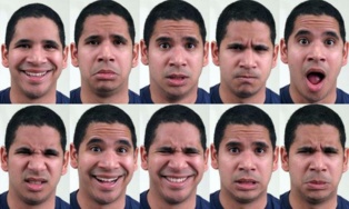 Las expresiones faciales humanas se clasifican en 21 categorías principales