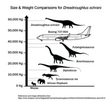 Encuentran el dinosaurio terrestre más grande del que se puede medir el peso