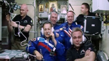 La Estación Espacial Internacional recibe a los tres astronautas de la Expedición 41