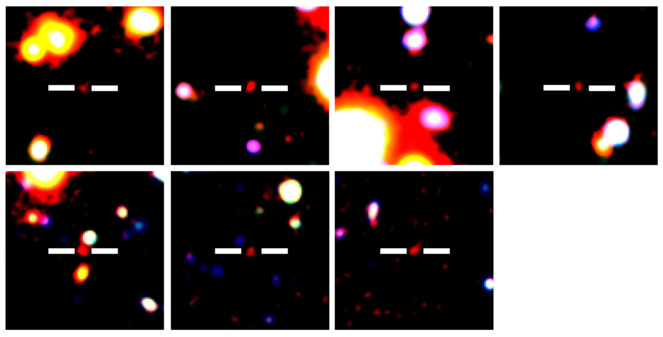El telescopio Subaru detecta la aparición repentina de siete galaxias