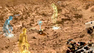 Primeros visitantes virtuales de Marte 