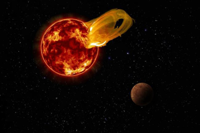 Una llamarada acaba con la esperanza de vida en Próxima Centauri b