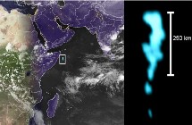 Los satélites fotografían por vez primera el extraño fenómeno de la luminiscencia marina