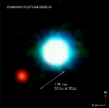Posible primera foto de un planeta exterior a nuestro sistema solar