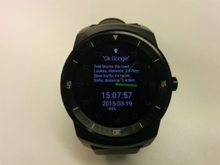Smartwatches conectados a los smartphones para las cosas urgentes