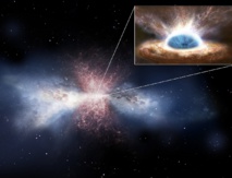 Los agujeros negros pueden acabar con la materia prima de las estrellas