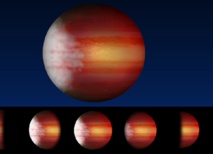 Clima en exoplanetas: Mañanas nubosas, y tardes cálidas y despejadas 