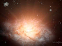 Descubren la galaxia más luminosa conocida hasta ahora