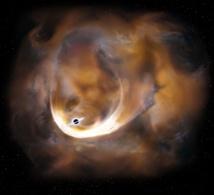 Detectan un posible agujero negro 'invisible' de masa intermedia