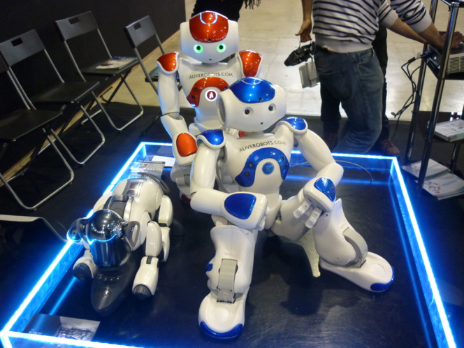 Japón muestra en Global Robot Expo sus robots asistenciales