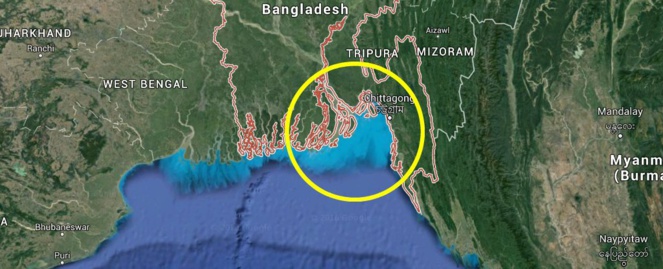 Un gigantesco terremoto toma fuerza debajo de Bangladesh