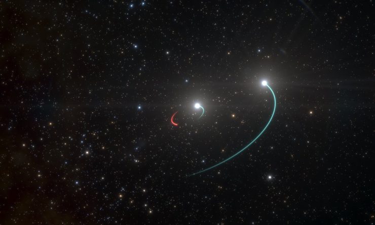 Tenemos un agujero negro a solo 1.000 años luz