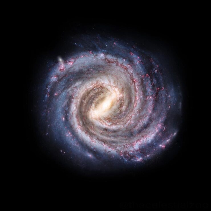 La materia oscura está atrapando a la Vía Láctea