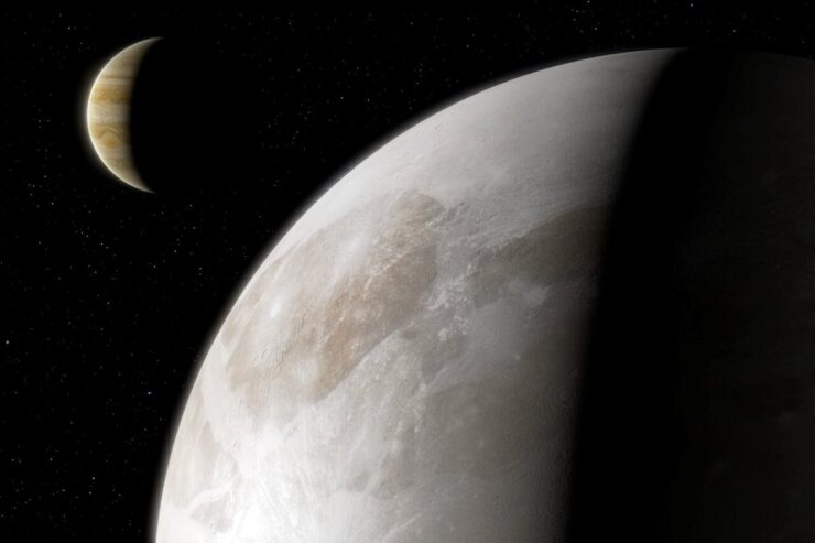 La atmósfera de Ganímedes contiene agua, potencial indicio de vida