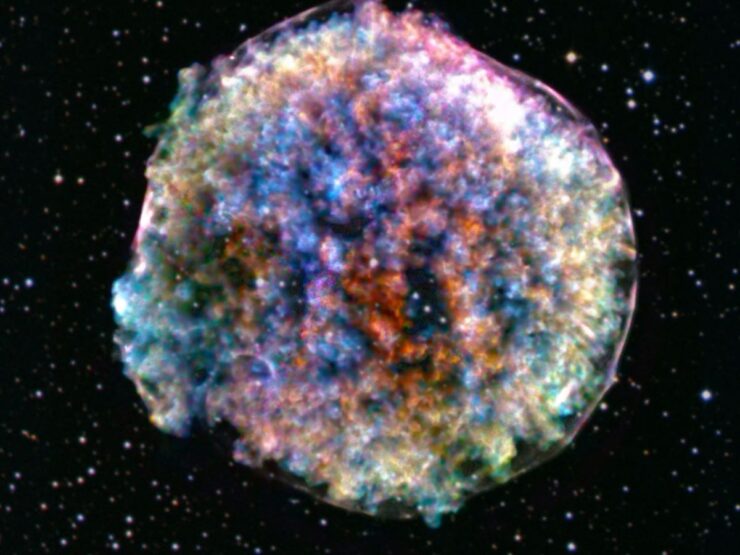 Una supernova de laboratorio descubre cómo se hizo posible nuestra existencia