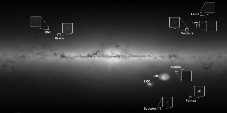 Nuestros vecinos cósmicos son recién llegados: se modifica la historia de la Vía Láctea