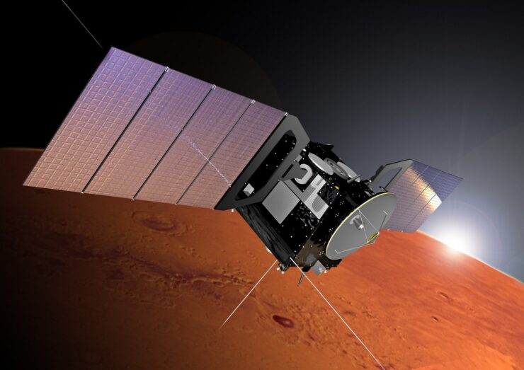 Prueban en Marte un nuevo sistema de comunicación entre naves espaciales